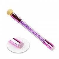 Аеропуфінг для для омбре і градієнта зі стразами. двосторонній. колір в асортименті