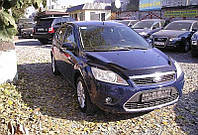 Дефлектор капота (мухобойка) Ford Focus 2 2008-2010 /длинный (форд фокус 2)