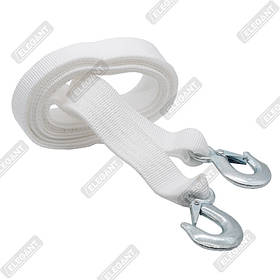 Трос буксирувальний з гаками 5м, 5т