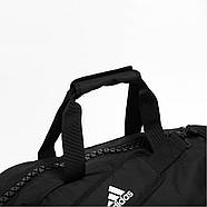 Сумка-рюкзак (2 в 1) Adidas із білим логотипом Boxing, фото 5