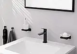 Змішувач для раковини Hansgrohe Logis 110 71252670 чорний матовий, фото 3