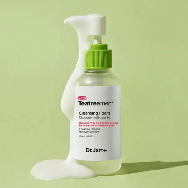 Dr.Jart+ Лікувальна гель-пінка для вмивання з чайним деревом Ctrl A Teatreement Cleansing Foam, 120 ml, фото 1