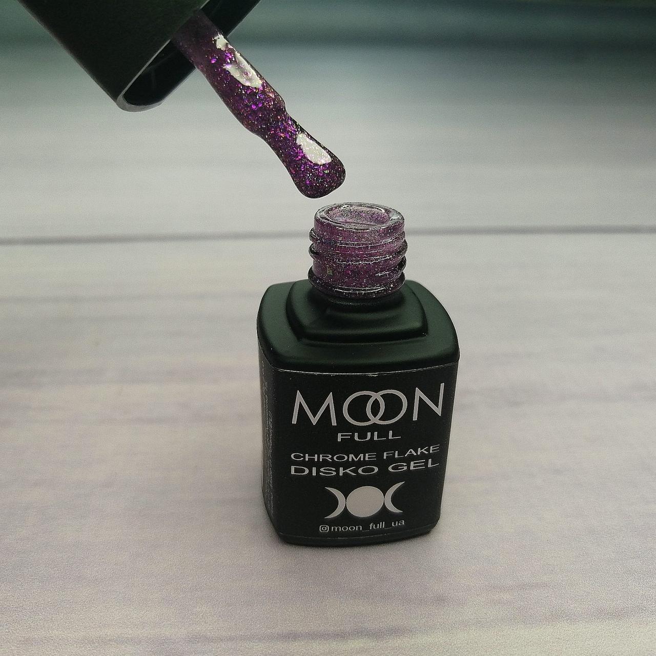 MOON FULL Chrome Flake Disko світловідбивний 8 ml No 02