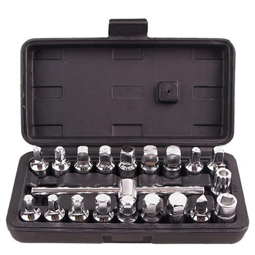 Набор для откручивания маслянных пробок 20 предметов Alloid МП-5082 (ID ...