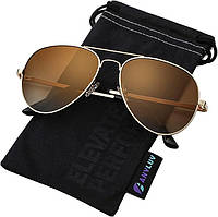 ANYLUV Солнцезащитные очки Мужские очки-авиаторы Поляризованные солнцезащитные очки премиум-класса