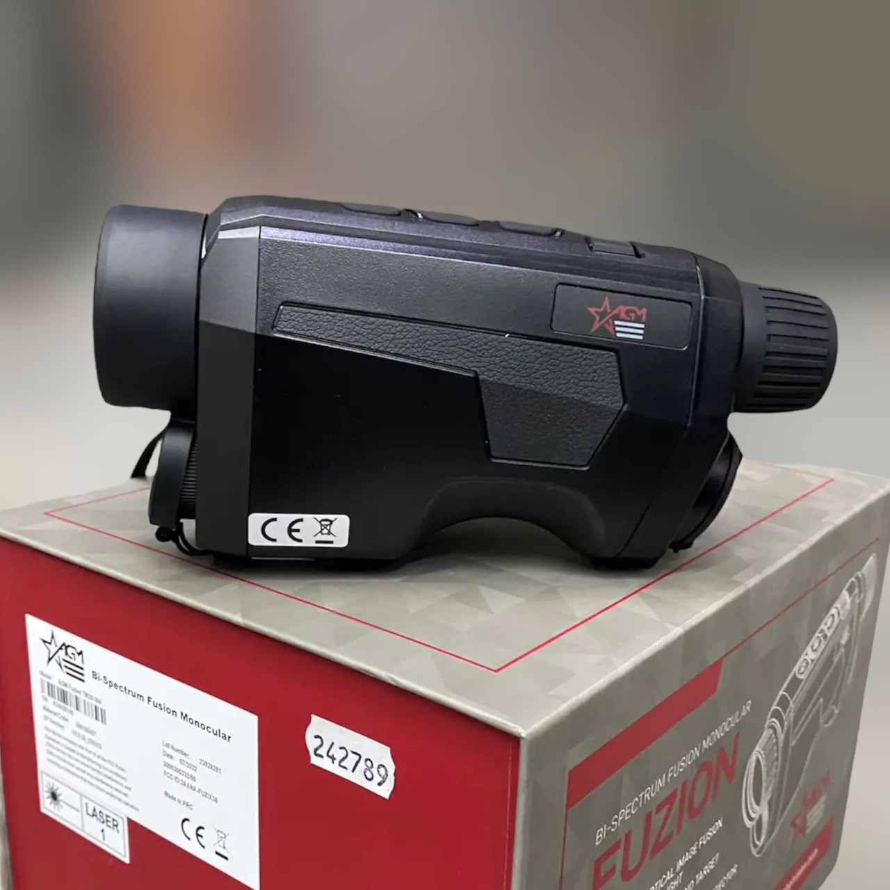 Тепловізионний і оптичний монокуляр AGM Fuzion TM35-384, 35 мм об'єктив, 1750 м, сенсор 384х288