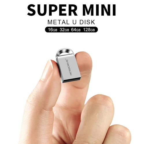 Купить USB мини металлическая флешка 32ГБ Microdrive 32GB Серый, цена ...