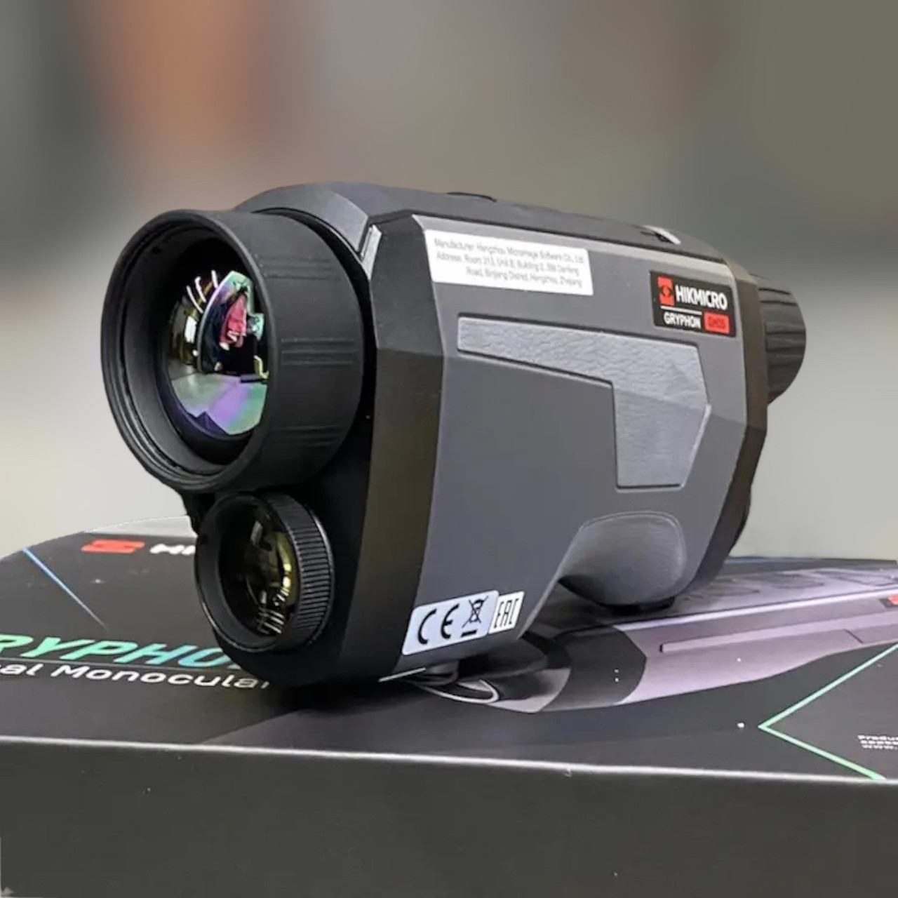 Тепловізійний монокуляр HikMicro Gryphon GH35, 35 мм, 50 Гц, запис відео 1080p, Wi-Fi hot spot