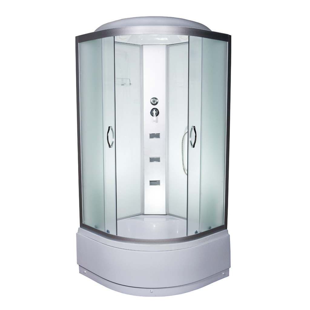 Душовий бокс VIVIA  96 W RC 100x100x215 глибокий піддон, фото 1