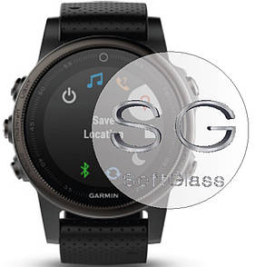 Бронеплівка для GARMIN Fenix 5S (2шт на екран) зносостійка поліуретанова SoftGlass