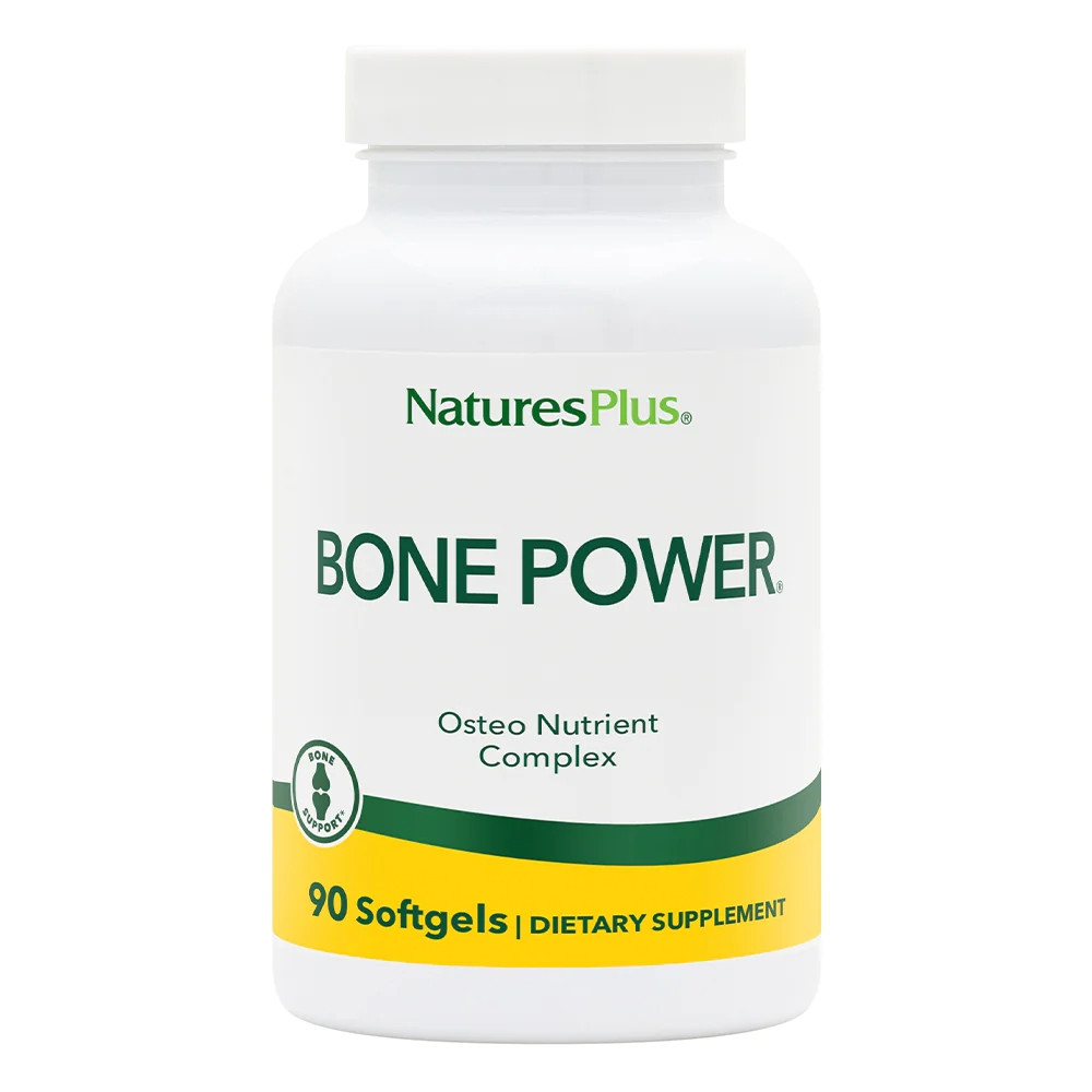 Вітаміни та мінерали Natures Plus Bone Power, 90 капсул EXP
