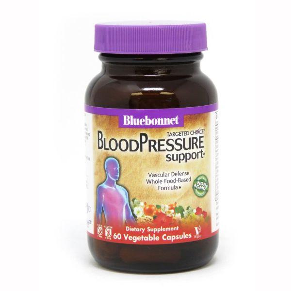 Натуральна добавка Bluebonnet Targeted Choice Blood Pressure Support, 60 вегакапсул EXP