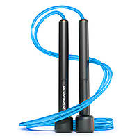 Скакалка PowerPlay 4201 Basic Jump Rope Синя (2,8m.) EXP