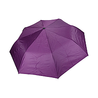 Зонт складной фиолетовый полуатомат 100 см 8 спиц CLN-055