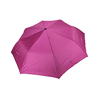 Зонт складной полуатомат розовый 100 см 8 спиц CLN-056