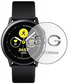 Бронеплівка для Samsung Watch Active R500 (2шт на екран) зносостійка поліуретанова SoftGlass