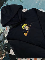 Мужское Худи Nike x Naruto Anime с Вышитым Логотипом | Кофта Найк х Наруто Аниме