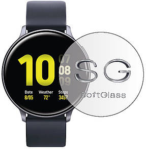 Бронеплівка Samsung Watch Active 2 SMR820N (44 mm) (2шт на екран) SoftGlass