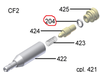 1L296308 Ущільнювальне кільце в клапан Franke Evolution white