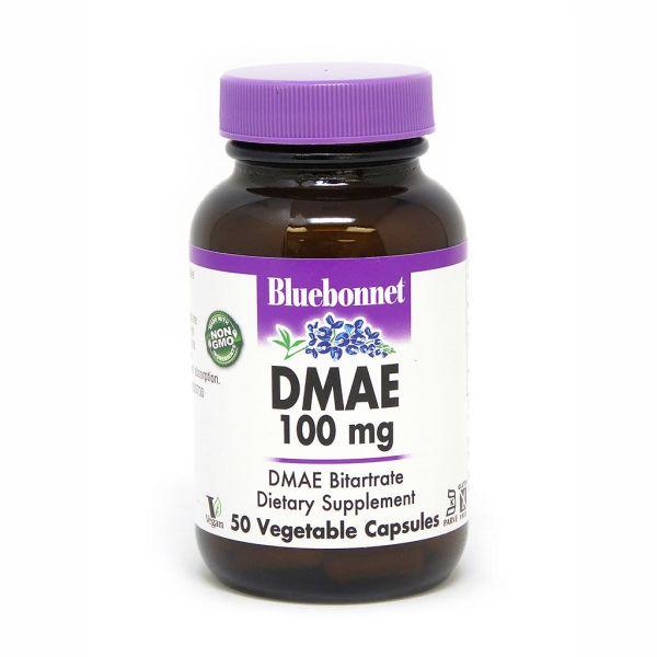 Натуральна добавка Bluebonnet DMAE 100 mg, 50 вегакапсул EXP
