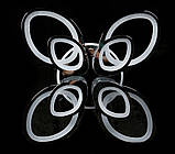 Люстра в зал або спальню світлодіодна сучасна Splendid-Ray 2850194/4+4+A LED (WHITE), фото 6