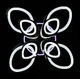 Люстра в зал або спальню світлодіодна сучасна Splendid-Ray 2850194/4+4+A LED (WHITE), фото 7