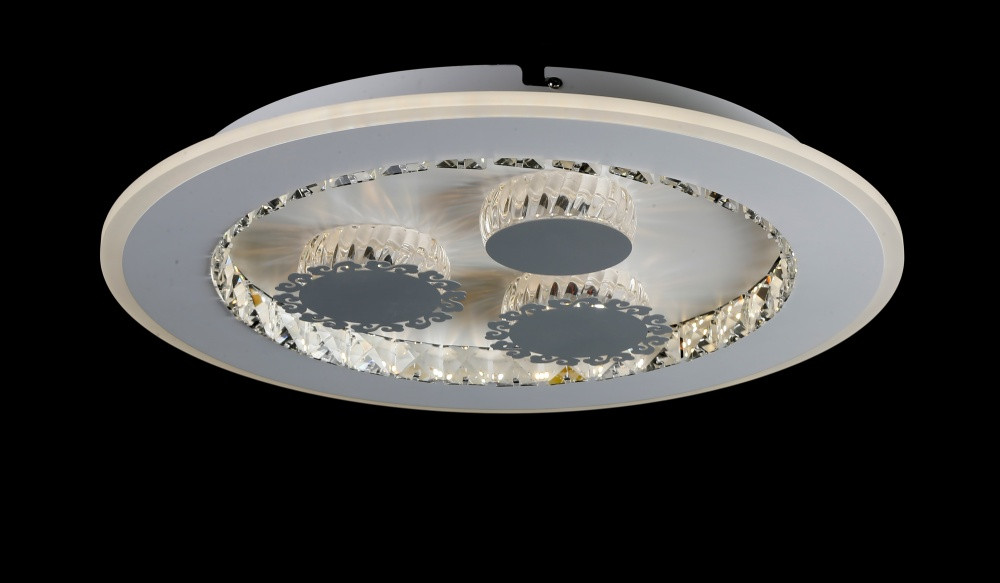 Люстра в зал або спальню світлодіодна сучасна Splendid-Ray 286052/480/4 LED (WT)