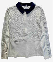 Белая блузка для девоки Suzie 146-158 см Белый голльф для девочки