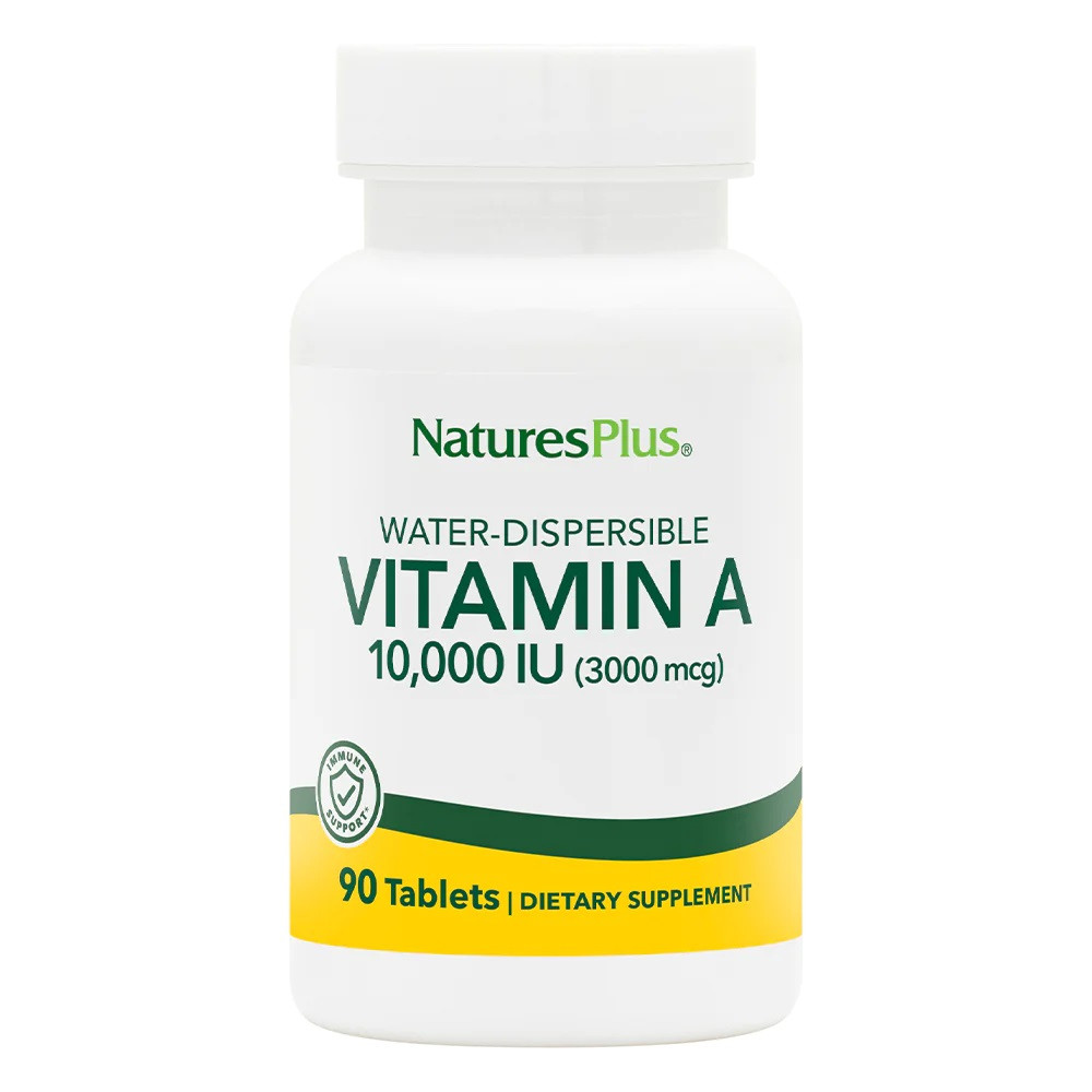 Вітаміни та мінерали Natures Plus Vitamin A 10000 IU, 90 таблеток EXP