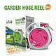 КАТУШКА САТОВАНА СО ШЛАНГОМ І РОЗМІШНИКЛЕМ (ШЛАНГ ПОЛІВНИЙ), 14 М, поливальні шланги для саду, фото 2