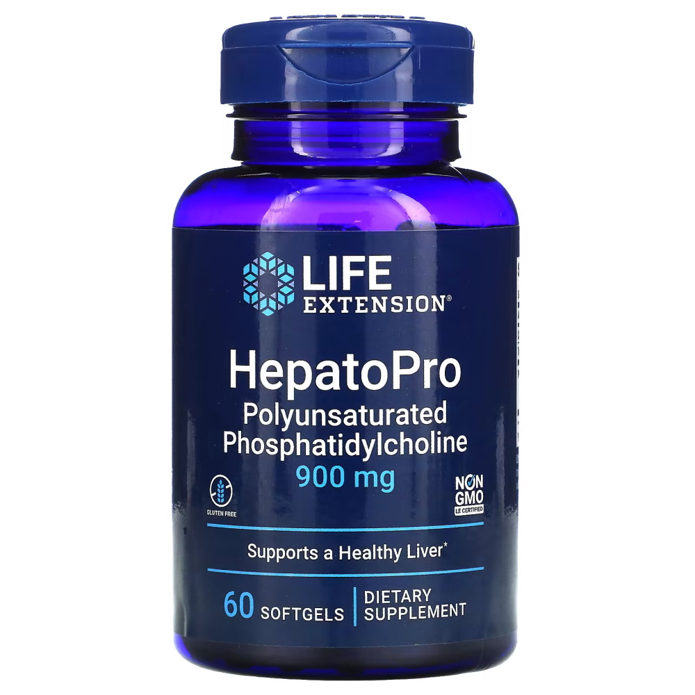 Натуральна добавка Life Extension HepatoPro, 60 капсул EXP