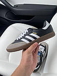 Чоловічі кеди Adidas Samba PA892 чорні, фото 7