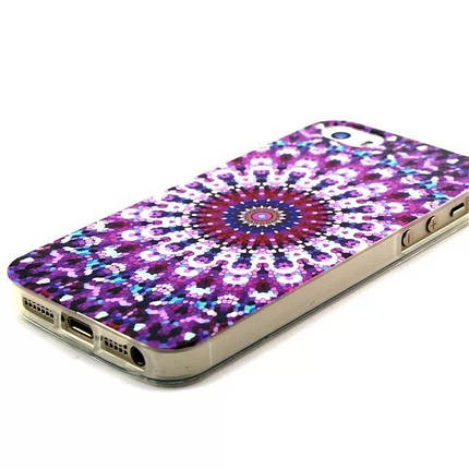 TPU чохол для iPhone 5/5S Круг, фото 3