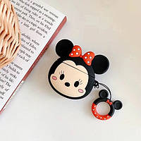 AirPods 1/2 Case 3D Minnie Mouse (Black)