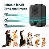 Пристрій контролю гавкання собак, 3-режимний автоматичний пристрій проти гавкання для собак, фото 2