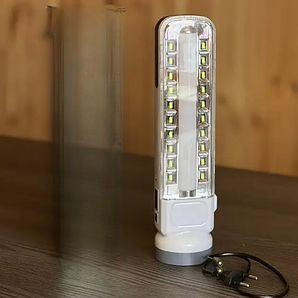 Світлодіодна LED-лампа із сонячною батареєю Rechargeable Emergency Light 20 led GH-6661