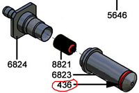 BK310192 Ущільнювальне кільце Flow control valve Franke Evolution силікон