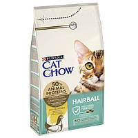 Сухой корм для котов от образования шерстяных комков Cat Chow Special Care Hairball Control 1,5кг с ккурицей