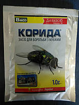 Корида / Корида, 10 г — інсектицидний засіб дезінфікуючий засіб для знищення мух та ґедзів у приміщеннях, фото 2