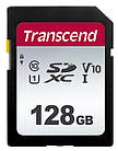 Карта пам'яті Transcend SDXC 128GB UHS-I U1 300S (TS128GSDC300S)