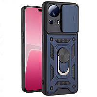 Ударостійкий чохол Camshield Serge Ring для Xiaomi 13 Lite Синій