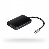 Док-станция Chieftec DSC-501 USB3.1 Type-C-HDMI/USB 3.0x2/USB-C/PD 60W 5-in-1