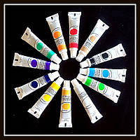 Набір фарб акрилових 12 кольорів