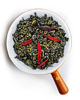 Чай зелений китайський Равлик з магнолією, 1кг