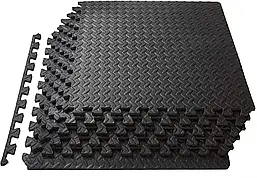 Мат-пазл спортивний WCG EVA 60х60х1.2 см підлоговий килимок для спортзалу Комплект 4 шт R_2031