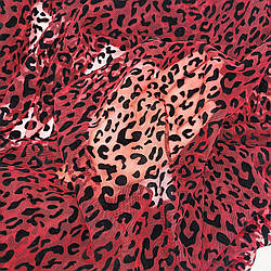 Сітка стрейч з флоком (ягуар) / колір ЧЕРВОНИЙ / ціна вказана за 0,5 метра сітки