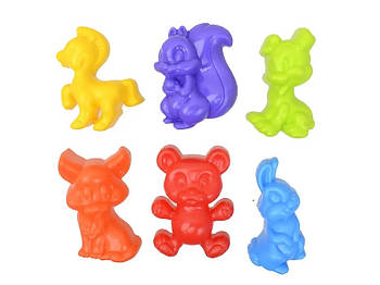 Набір пасочок "М" (6 пасочок 4,5*6см h) КВ /50/ 01-100-3