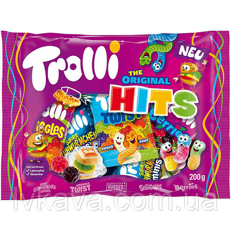 Желейні цукерки Trolli The Original Hits  , 200 гр, фото 2