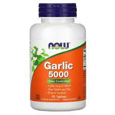 Garlic 5000 NOW, 90 таблеток