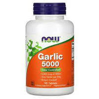 Garlic 5000 NOW, 90 таблеток